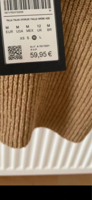 Massimo Dutti  Top sweterkowy