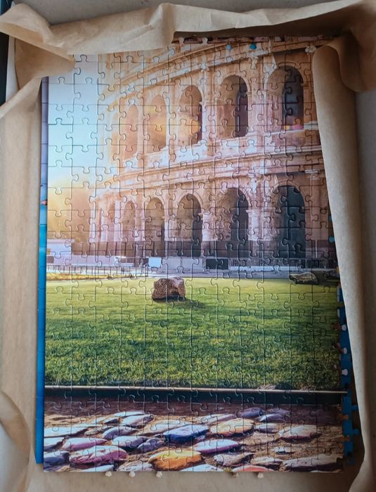 Puzzle Trefl Golden Cities 1000 szt. + farba i pędzelek