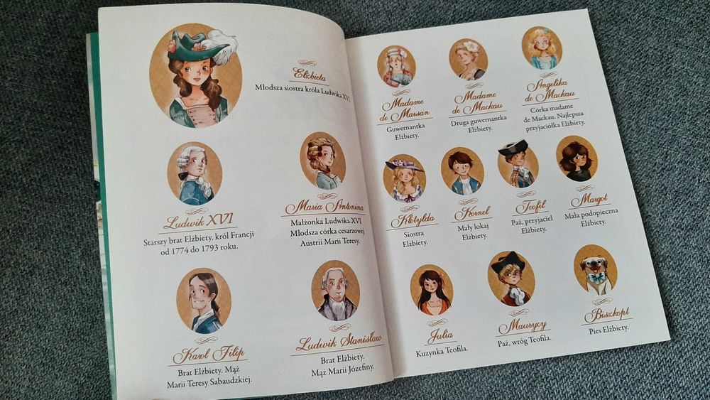 Historia dla dzieci Elżbieta księżniczka z Wersalu siostra Ludwika XVI