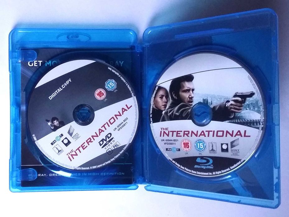 The International  - Blu Ray e DVD