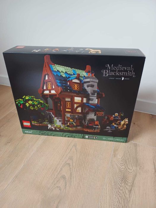 klocki Lego 21325 Ideas - Średniowieczna kuźnia