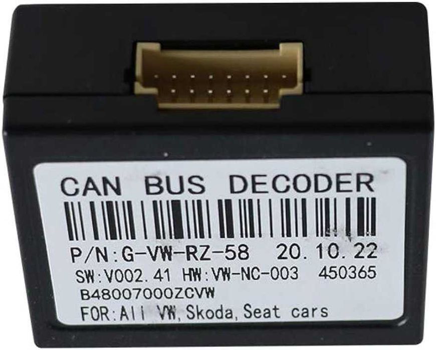 Caixa canbus para vários VW, Skoda, Assento, Golf-5-6, Polo...etc.