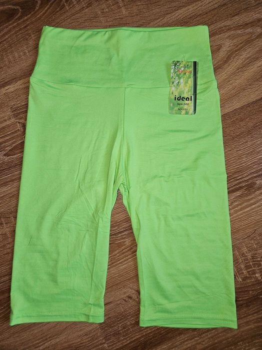 kolarki, legginsy krótkie, kolarzówki l/xl