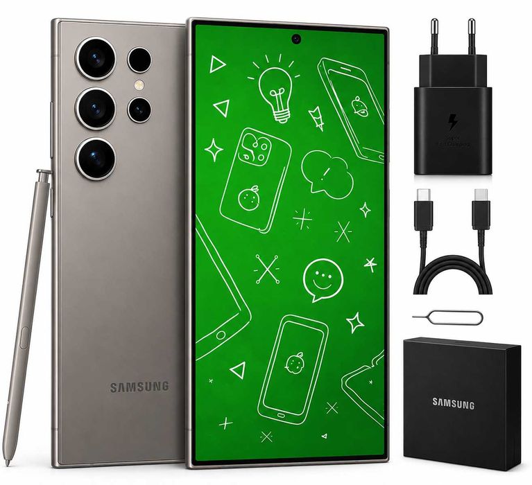 Samsung S25 Ultra 512GB -Kolory - 1 Rok Gwarancji - Raty 0%