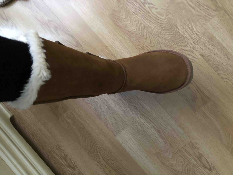 Довжина устілки 26 см ЗАМШ чоботи сапоги взуття угги черевики