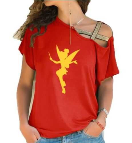 Nowa koszulka wróżka dzwoneczek z bajki Disney oversize