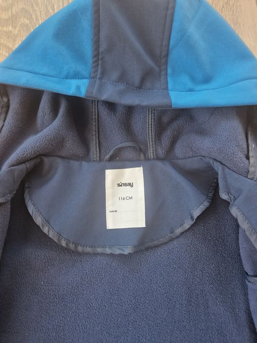 Kurtka softshell wiosna - jesień dla małego chłopca 116cm