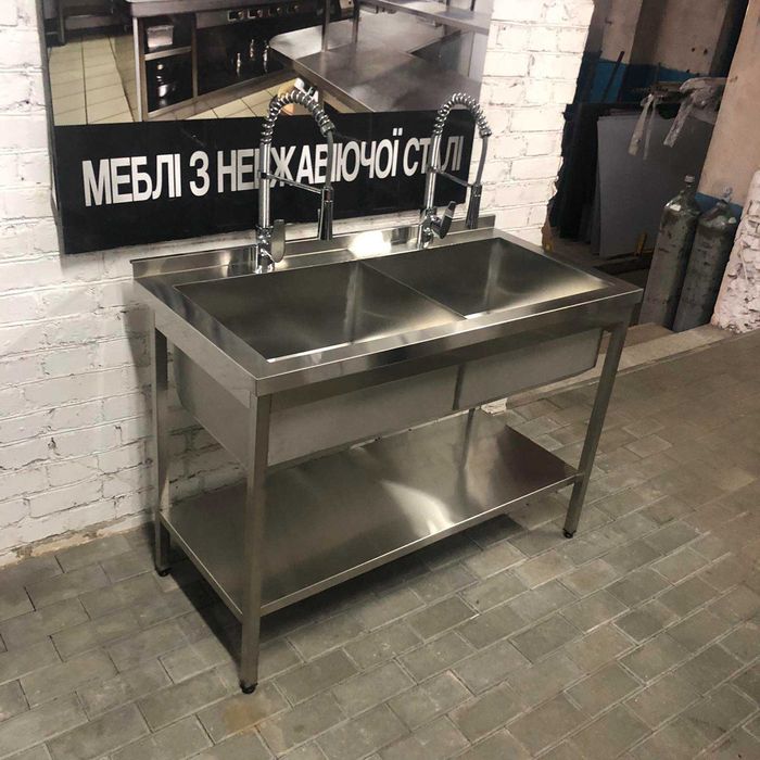 Столы, мойки, стеллажи, зонты, сушки, полки, зонты,тумбы из нержавейки