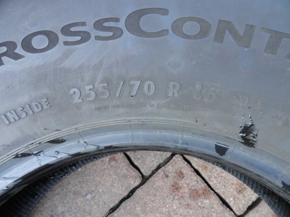 255/70R16 Continental Komplet 4 sztuki CALOROCZNE DEMO 2023  rok