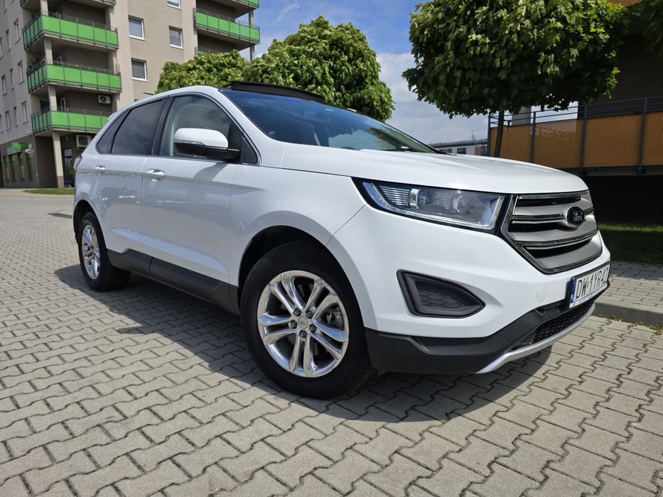 Ford EDGE 2.0 EcoBoost 245KM 100tys Przebiegu, LED, Skóry, Zamiana