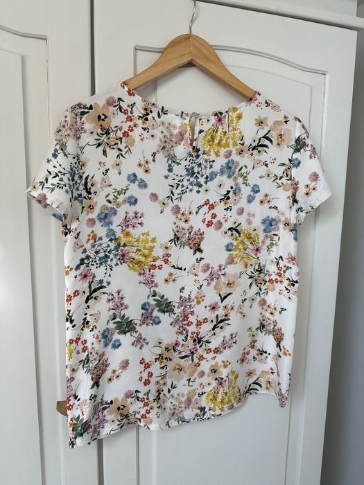 Bluzka w kwiaty, wiskoza