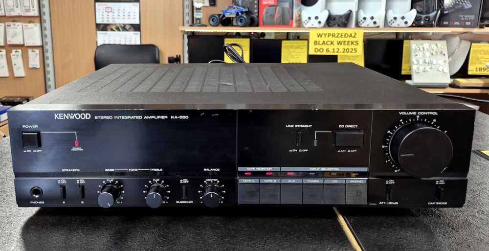 Wzmacniacz Kenwood KA-550, Komis Jasło Czackiego