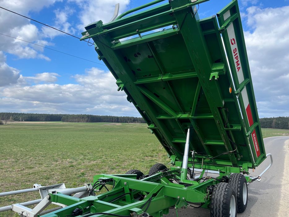 Przyczepa platforma do bel