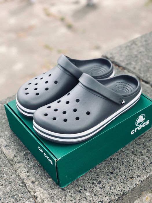 Чоловічі крокси / Мягкие мужские кроксы / шлепанцы Crocs / шлепки крокс / crocs мужские / закрытые шлепанцы