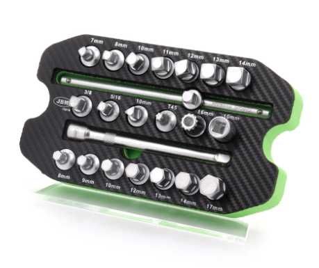 MÓDULO DE CHAVES PARA BUJÃO DE CARTER, 22PCS REF: 15018