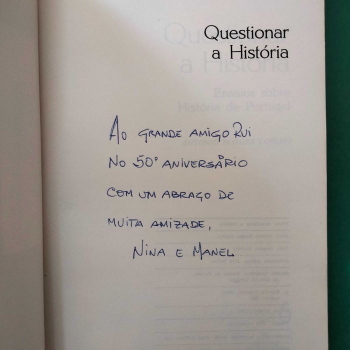 Questionar a História - António Borges Coelho