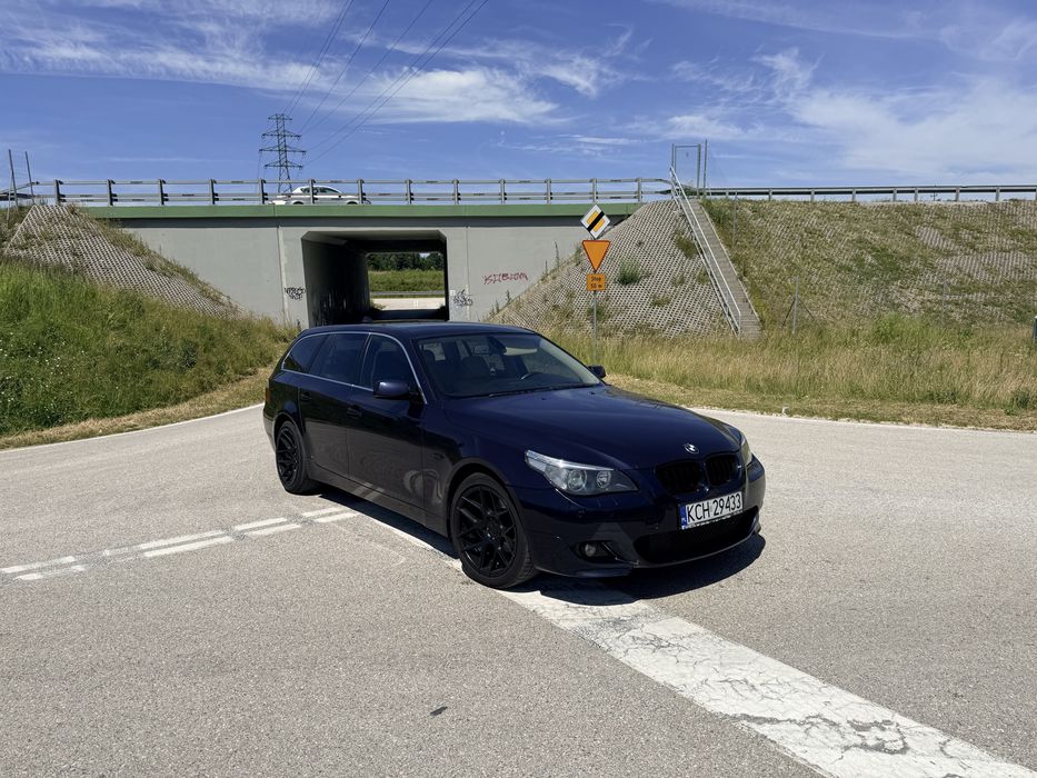 BMW E61 525i M54B25 LPG Automat | Nowy konwerter | 18” Hextech | M Pakiet