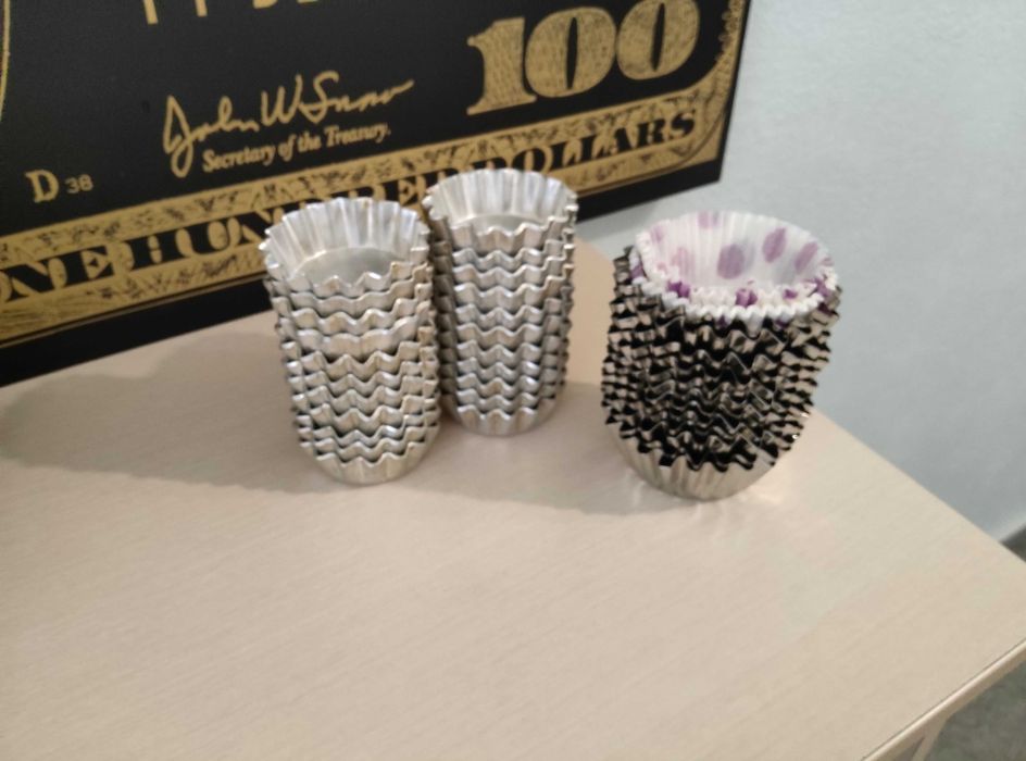 Алюминиевые формы для выпечки кексов СССР.