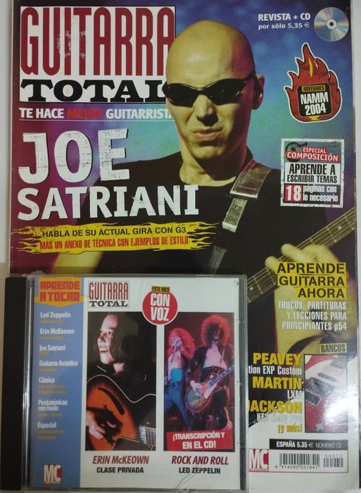 Revista Guitarra total+ CD