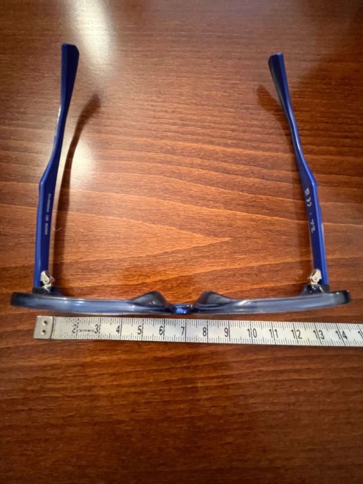 Okulary korekcyjne Ray-Ban RB1562 trasparent blue