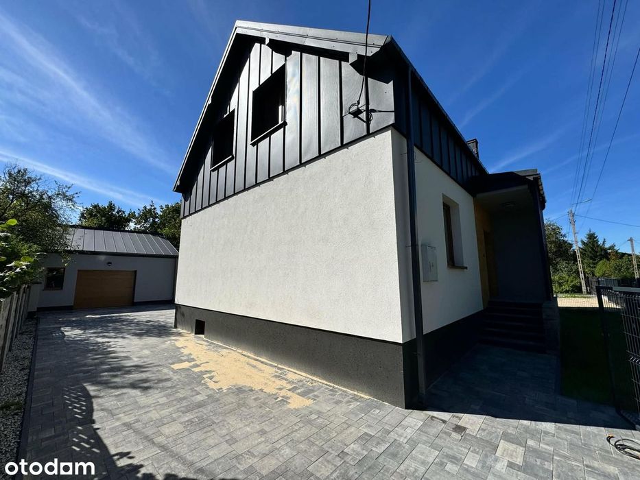 Nowoczesny dom z garażem w Białogonie 149 m2