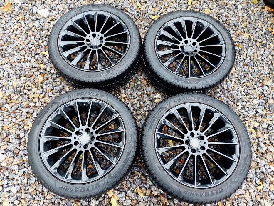 Диски Carmani R 20 5x112 ET 23 резина гума  Goodyear 265/45/20