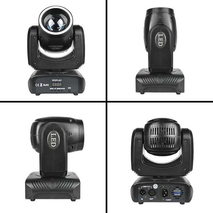 Ruchoma głowa KRYMIX LED 200W LED MINI SPOT BEAM DJ Zespół Event Stage
