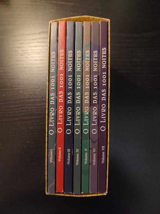 (Env. Incluído) Coleção Completa - O livro das 1001 Noites - 7 Volumes