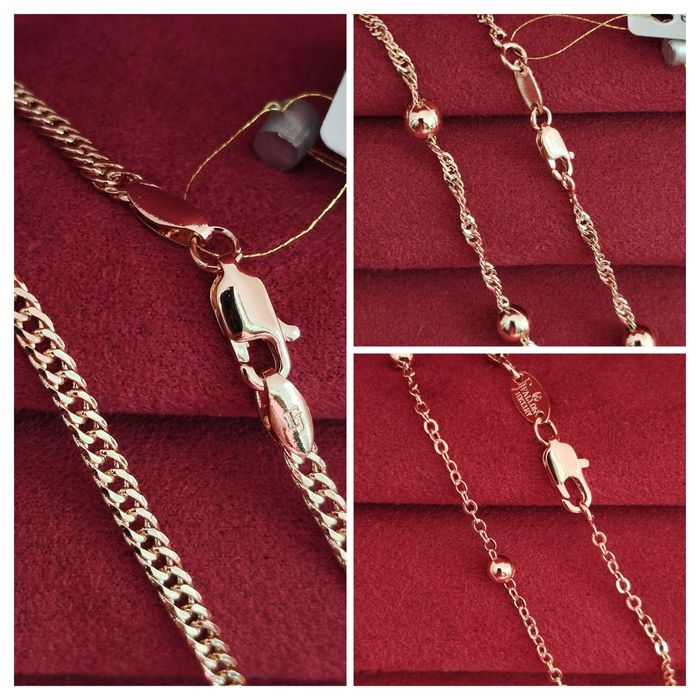 Позолоченные цепочки/комплекты Xuping медзолото