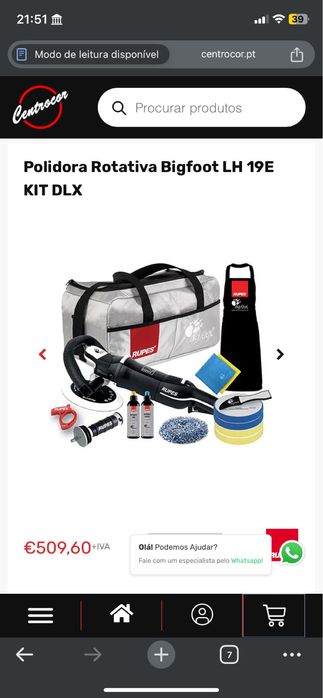 Kit completo de polimento