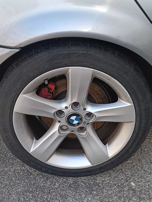 Jantes bmw originais c/pneus  em 17
