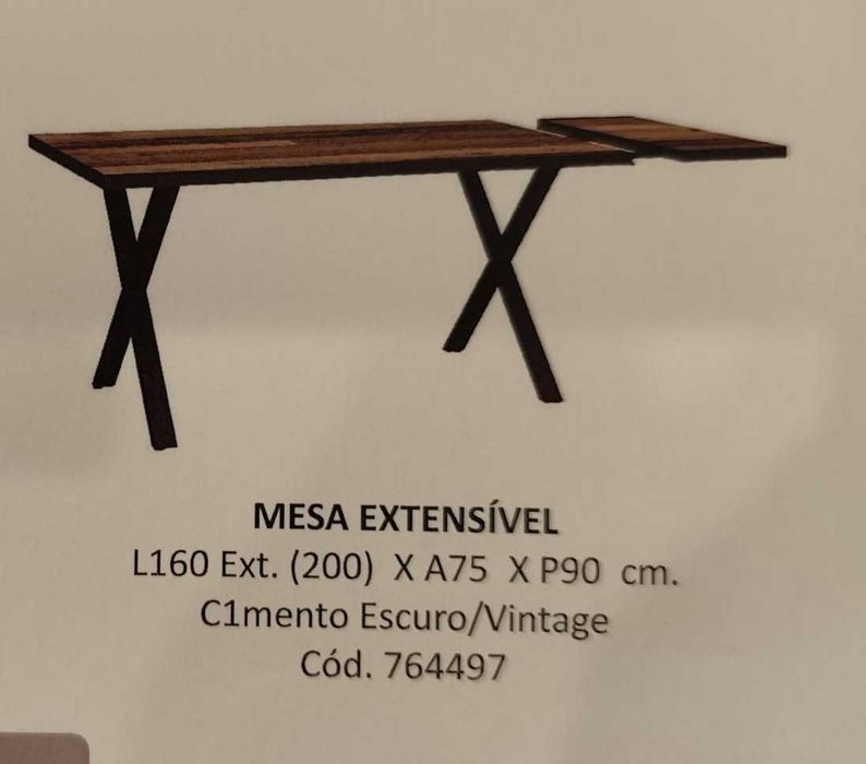 Mesa de Jantar Extensível