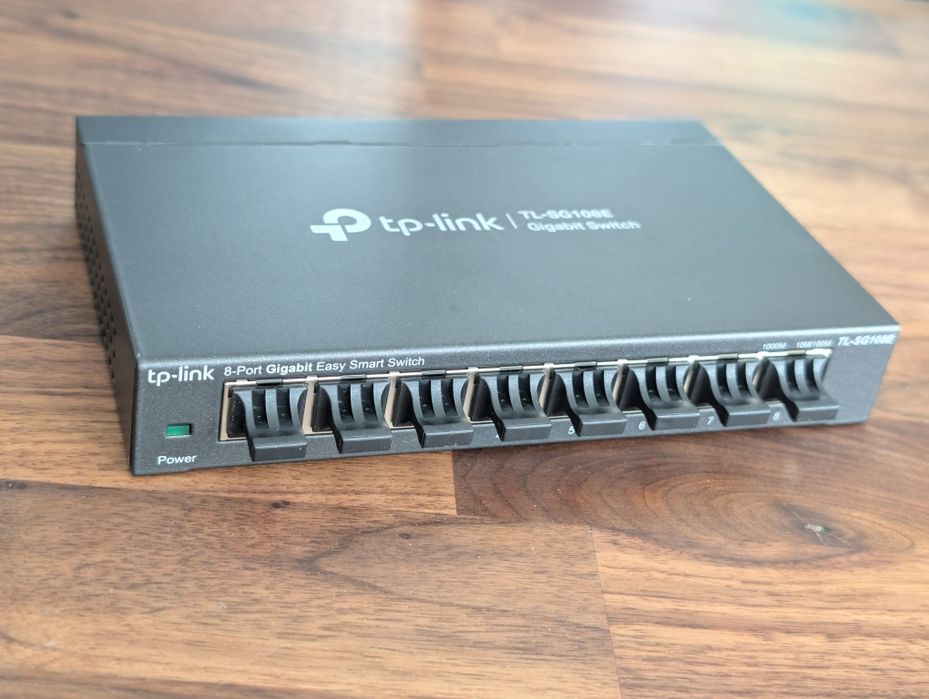 Switch TPlink  TL-SG108E 8 portas