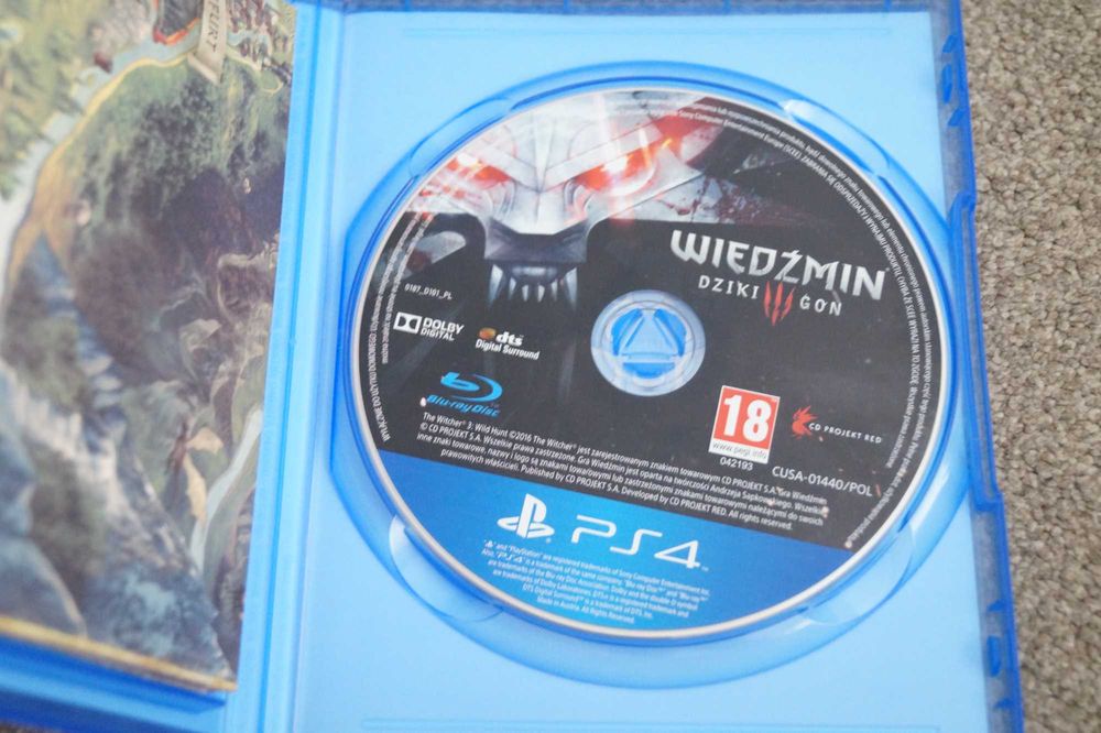 Wiedźmin 3 Dziki Gon ps4