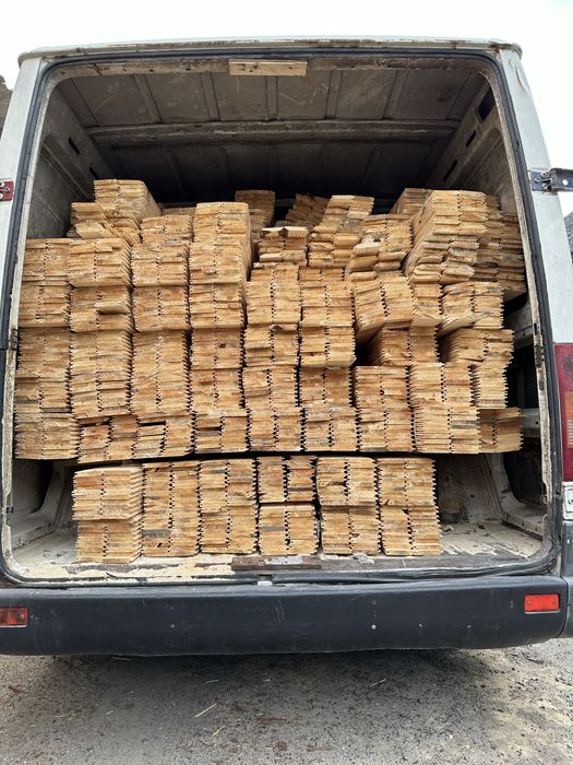 Деревʼяна вагонка від виробника сосна вільха липа  доставка лежак полки баня