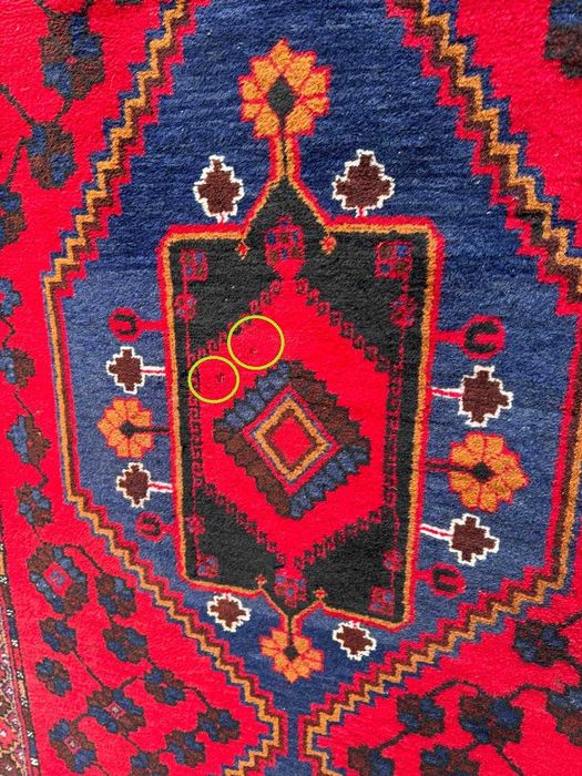 Antyczny chodnik dywan perski Iran HAMADAN 300x130 cm galeria 15 tyś