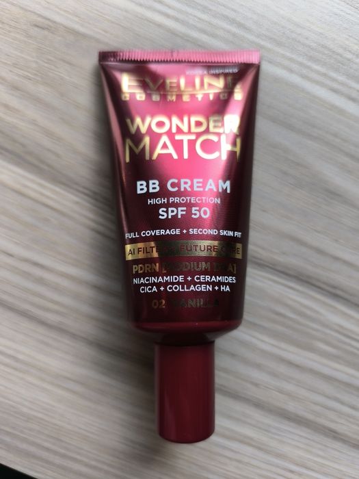 Eveline Wonder Match Krem BB 02 VANILLA
