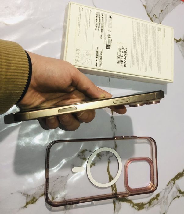 iPhone 16 Pro Max – Desert Titanium 256GB com garantia