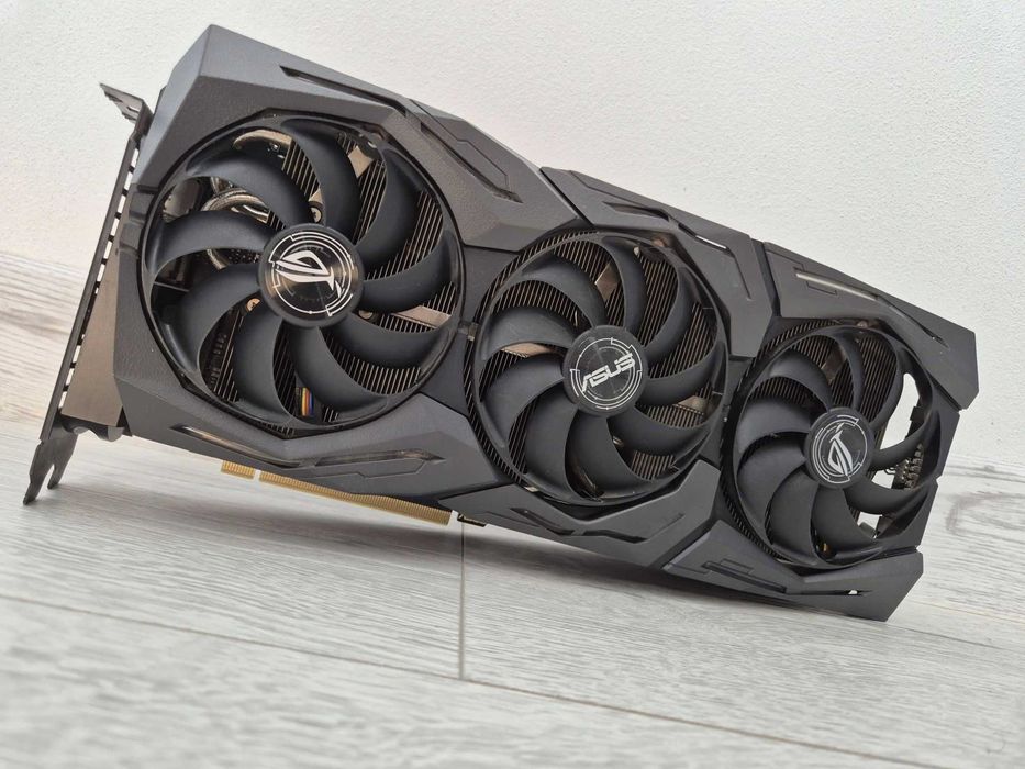 відеокарта ТОП RTX2080 ASUS ROG STRIX ідеал. швидша за 3060. TradeIN