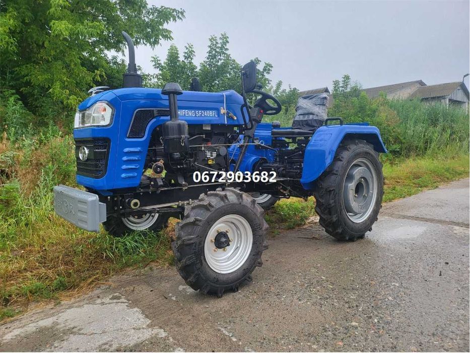 Мінітрактор SHIFENG Sf 240BFLU Шіфенг Примусова гідравліка доставка