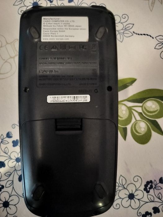 Calculadora casio fx cd 20.