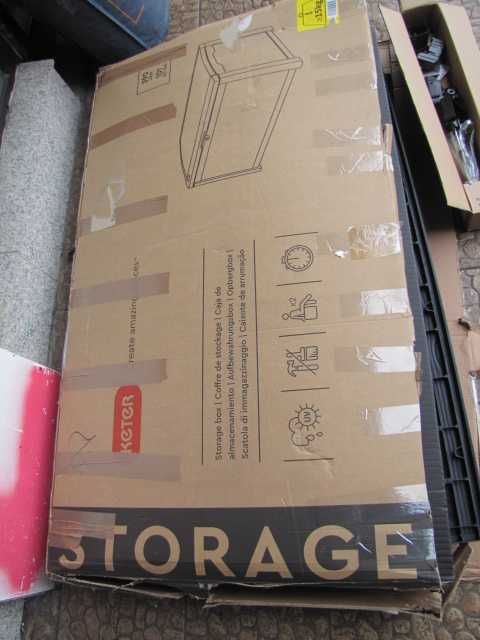 Skrzynia ogrodowa taras balkon pojemnik na poduszki 390L KETER