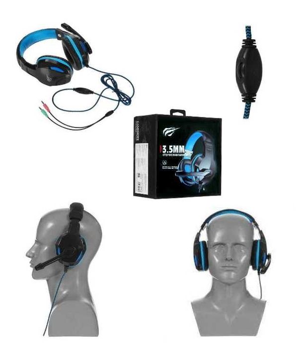 Наушники игровые новые Havit H763d