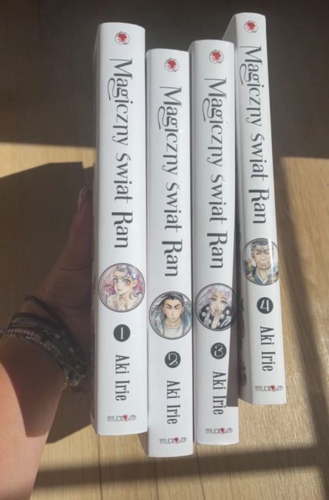 Magiczny Świat Ran komplet 1-4 manga
