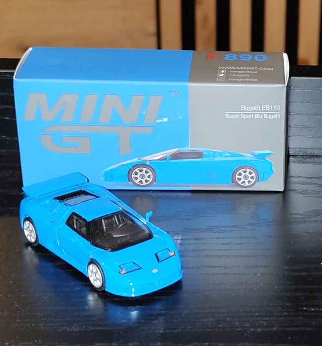 Mini gt bugatti eb 110 SS