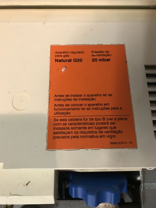 Caldeira para recuperar ou para peças