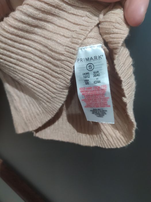 Sweter golf półgolf elastyczny rozmiar S 36