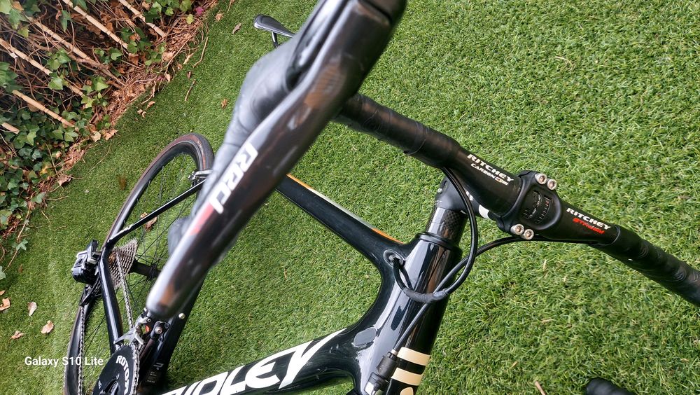 Ridley Helium SLX  (Carbono)RED ETAP T54