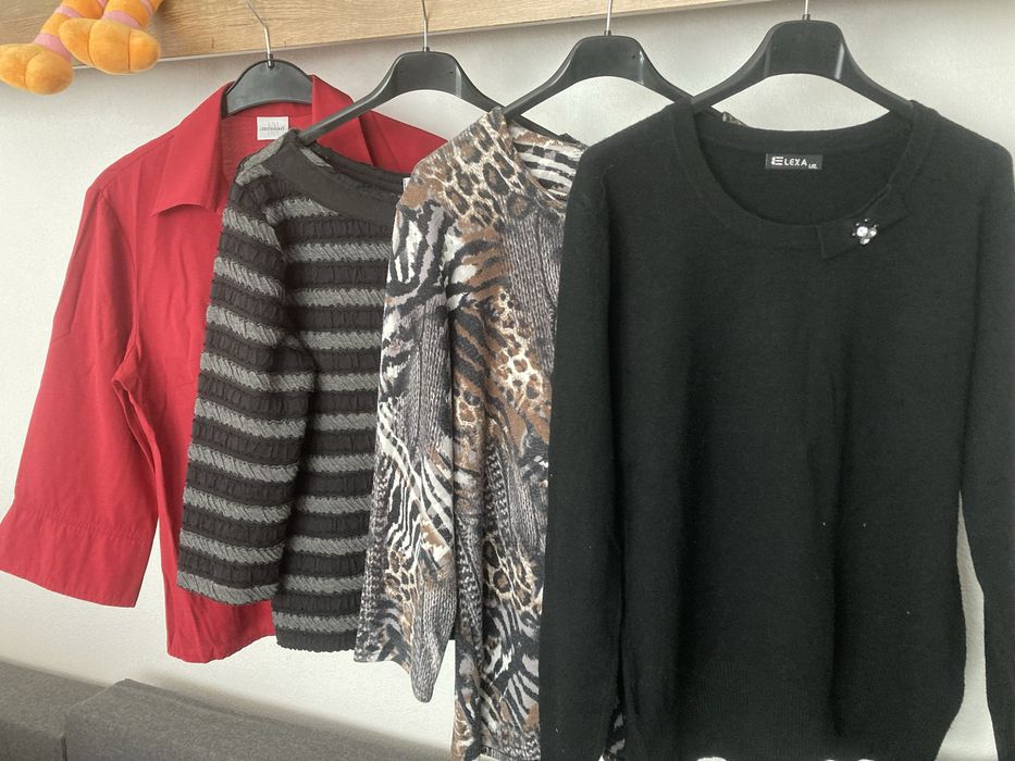 Kurtka , żakiet, spodnie, bluzka, sweterek . Paka ubran.