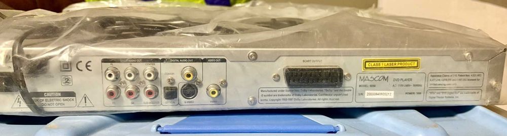DVD Player, Mascom64750866735491121